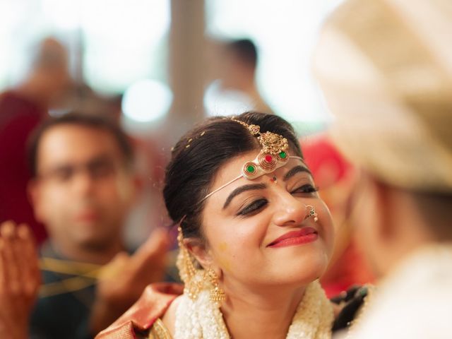 Aishwarya and Vinayaka's wedding in Bangalore, Karnataka 17