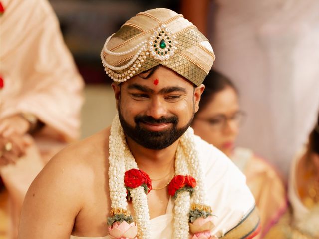 Aishwarya and Vinayaka's wedding in Bangalore, Karnataka 18