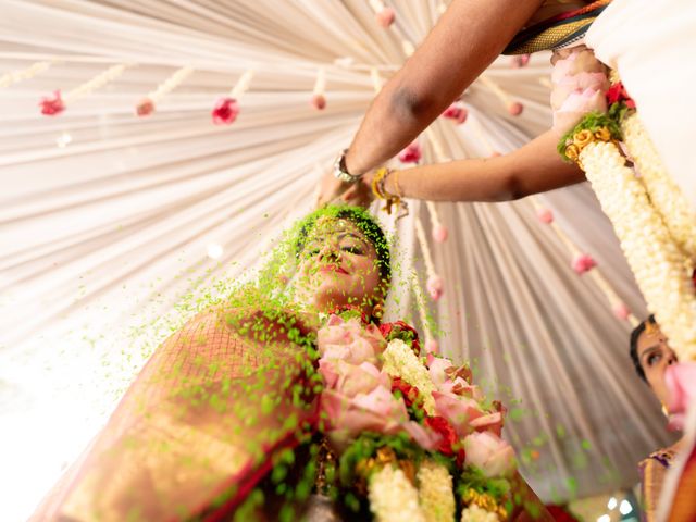 Aishwarya and Vinayaka's wedding in Bangalore, Karnataka 19