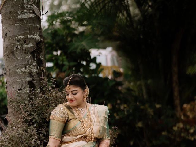 Aishwarya and Vinayaka's wedding in Bangalore, Karnataka 26