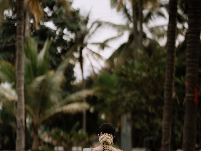 Aishwarya and Vinayaka's wedding in Bangalore, Karnataka 28