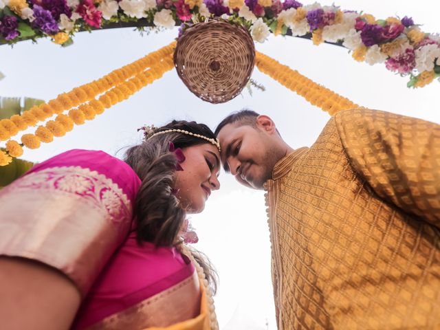 Gaurav and Diksha&apos;s wedding in Nashik, Maharashtra 16