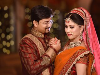 Souvonik Mandal &amp; Debarati Sarkar&apos;s wedding 1