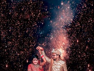The wedding of Shivani and Vijay