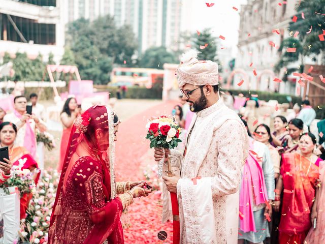 Anshita and Sumeeth's wedding in North 24 Parganas, West Bengal 20