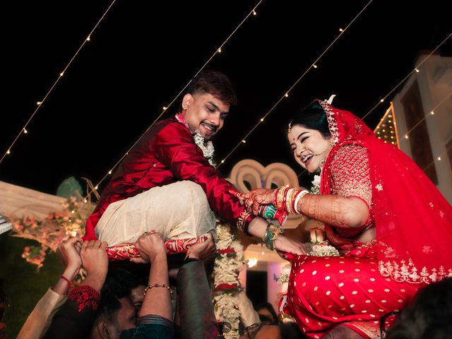 Rituraj and Ankita's wedding in North 24 Parganas, West Bengal 11