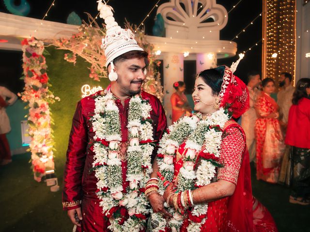Rituraj and Ankita's wedding in North 24 Parganas, West Bengal 12