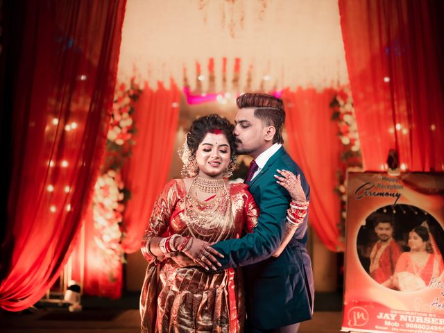 Rituraj and Ankita's wedding in North 24 Parganas, West Bengal 19