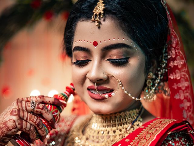Rituraj and Ankita's wedding in North 24 Parganas, West Bengal 29