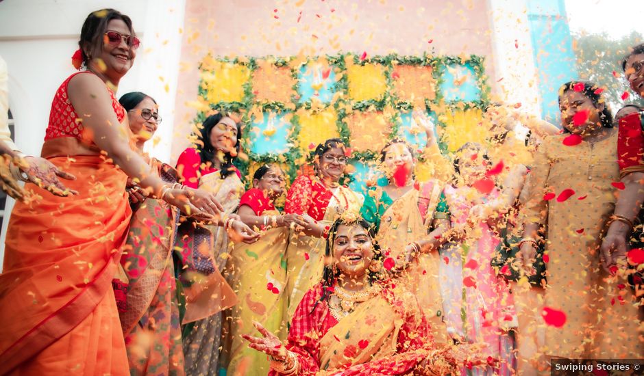 Rituraj and Ankita's wedding in North 24 Parganas, West Bengal