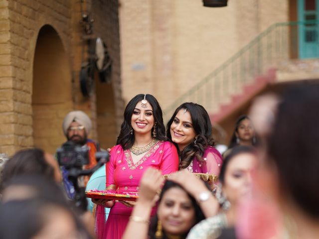Abhra and Aditya&apos;s wedding in Amritsar, Punjab 29