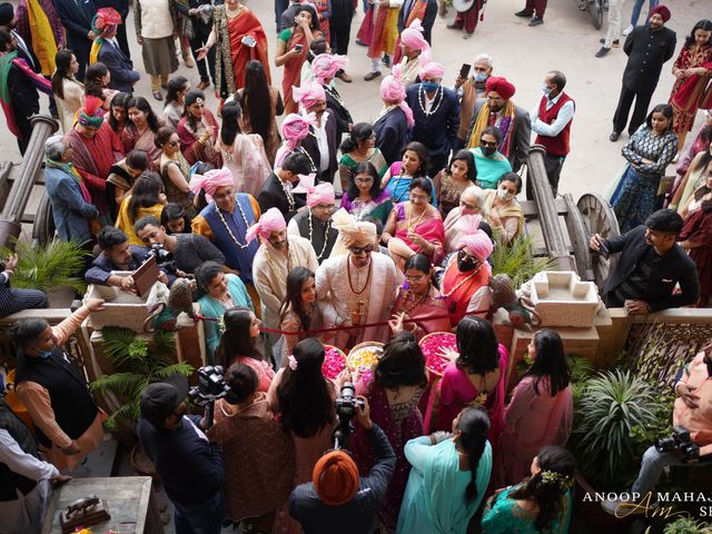 Abhra and Aditya&apos;s wedding in Amritsar, Punjab 30