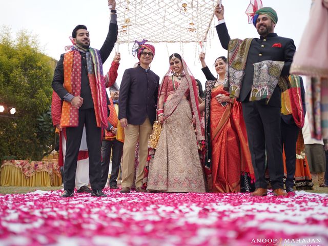 Abhra and Aditya&apos;s wedding in Amritsar, Punjab 36