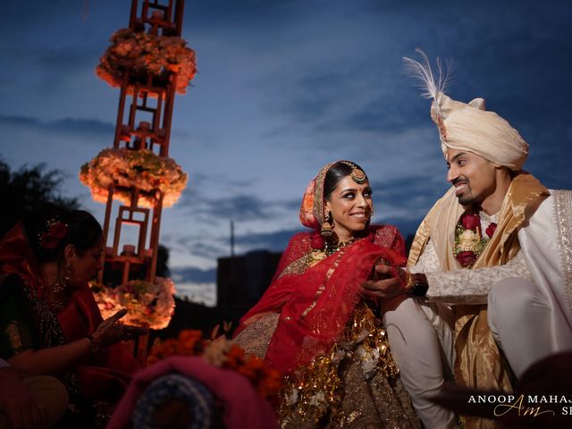 Abhra and Aditya&apos;s wedding in Amritsar, Punjab 48