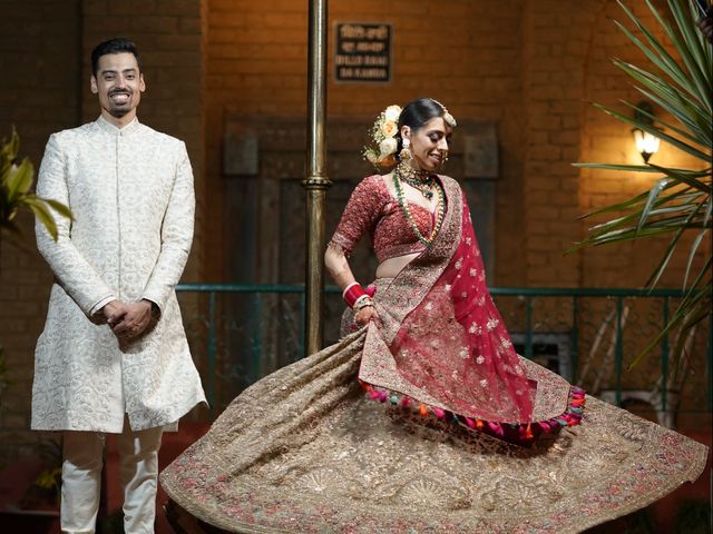 Abhra and Aditya&apos;s wedding in Amritsar, Punjab 58