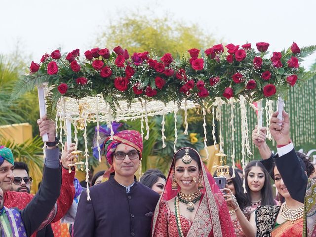 Abhra and Aditya&apos;s wedding in Amritsar, Punjab 61