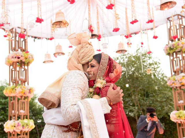 Abhra and Aditya&apos;s wedding in Amritsar, Punjab 65