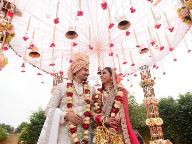 Abhra and Aditya&apos;s wedding in Amritsar, Punjab 66