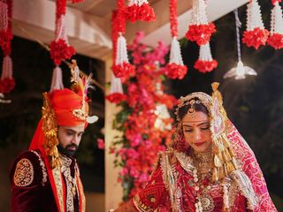 Prachi & Kartik's wedding