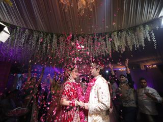 The wedding of Akhil and Khushboo