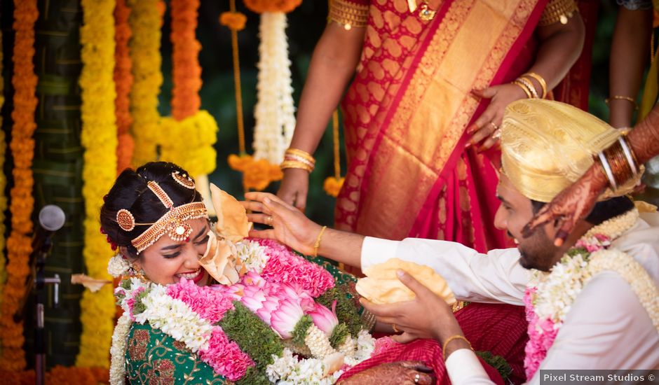 Krithika and Vighnesh's wedding in Bangalore, Karnataka