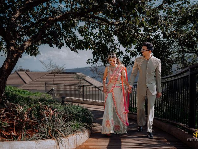 Aashna and Lalit's wedding in Satara, Maharashtra 236