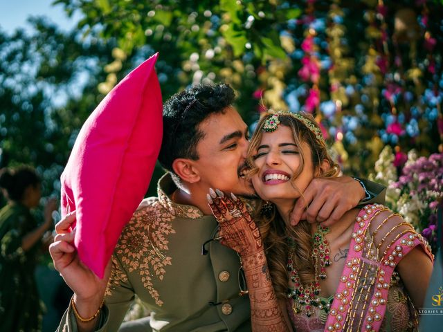 Aashna and Lalit's wedding in Satara, Maharashtra 315