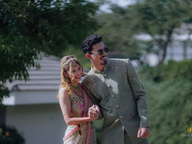 Aashna and Lalit's wedding in Satara, Maharashtra 465