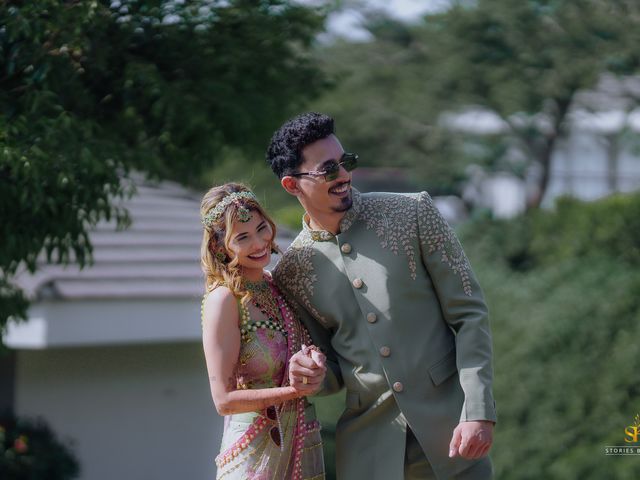 Aashna and Lalit's wedding in Satara, Maharashtra 466