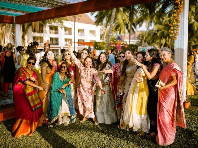 Aashna and Sheekher&apos;s wedding in North Goa, Goa 4