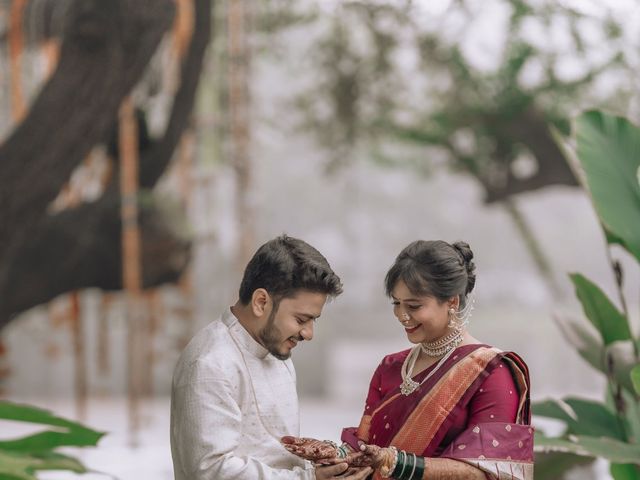 Sayali and Divyank's wedding in Pune, Maharashtra 76