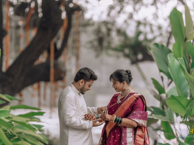 Sayali and Divyank's wedding in Pune, Maharashtra 77
