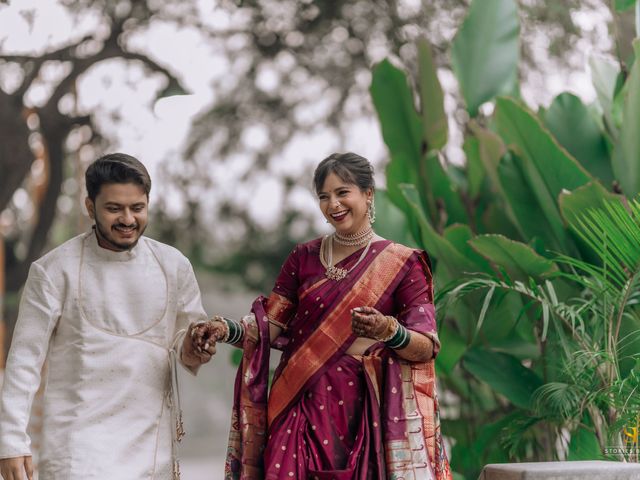 Sayali and Divyank's wedding in Pune, Maharashtra 79