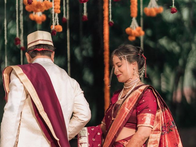 Sayali and Divyank's wedding in Pune, Maharashtra 94