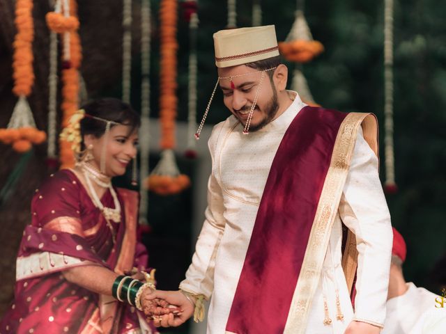 Sayali and Divyank's wedding in Pune, Maharashtra 95