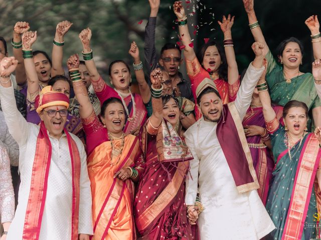 Sayali and Divyank's wedding in Pune, Maharashtra 105