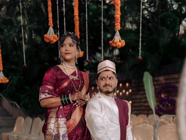 Sayali and Divyank's wedding in Pune, Maharashtra 109