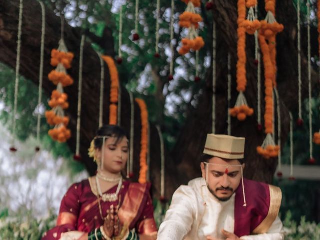 Sayali and Divyank's wedding in Pune, Maharashtra 123