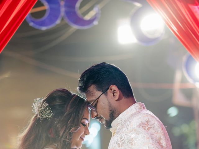 Ipsita and Anik's wedding in North 24 Parganas, West Bengal 42