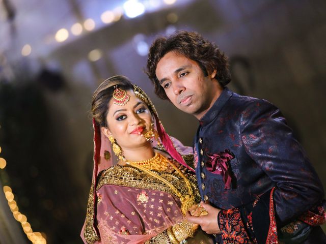 The wedding of Salman and Halima