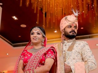 The wedding of Bhawna and Suraj
