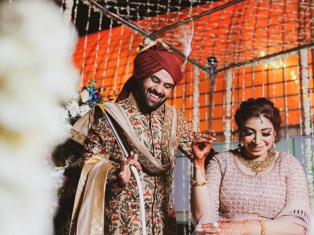 Priyanka and Anish&apos;s wedding in Gurgaon, Delhi NCR 90