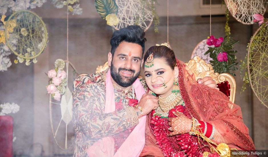 Priyanka and Anish's wedding in Gurgaon, Delhi NCR