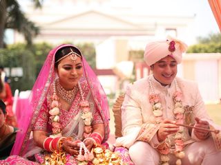 The wedding of Preeti and Deepak