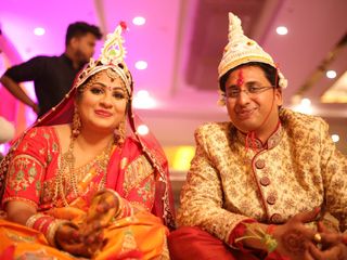 The wedding of pratik and akanksha