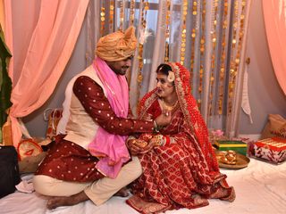 The wedding of Medha Panthri  and Sushant Rathore  1