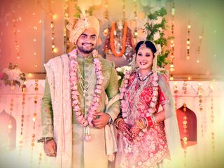 Medha Panthri  &amp; Sushant Rathore &apos;s wedding 3