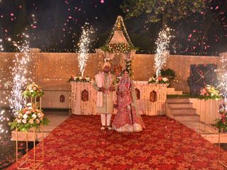 The wedding of Medha Panthri  and Sushant Rathore 