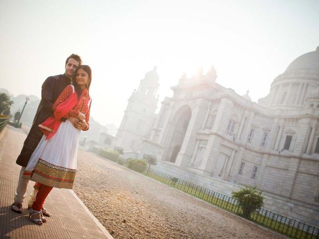 Sushmita and Ross&apos;s wedding in Kolkata, West Bengal 7