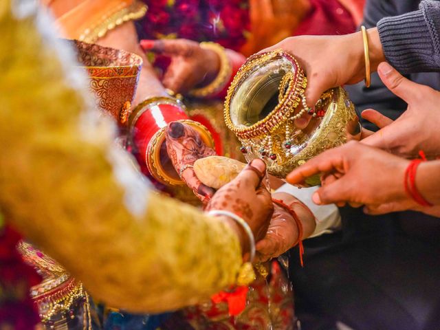 Utsav and Akansha&apos;s wedding in Sambhal, Uttar Pradesh 29